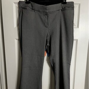 Lane Bryant’s slacks, no issues, size 22.